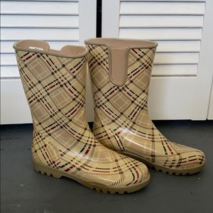 Sperry Rainboots- Mint condition!